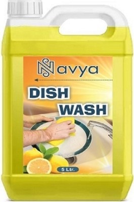 NAVYA Premium Quality Dish Cleaning Gel Dishwash LEMON (5) Dishwash Bar(5 kg)