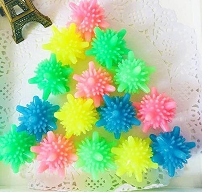 DR.GADGET Reusable Laundry Scrubbing Balls,Solid Colourfulfor Washing Machine Washing Ball Scrub Sponge(Medium, Pack of 4)