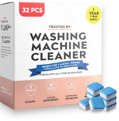 DrumWashing 32 PS Washing Machine Drum wash Cleaning Tablets | Magic Clean ATB Dishwashing Detergent(32 Tablet)