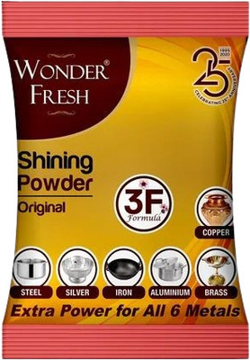 shivay Wonder Fresh Shining Powder Metal Cleaner@5001 Dishwashing Detergent(200 g)