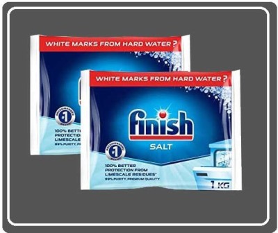 Finish Dishwashing Salt 2Kg Pack Of 2 Dishwashing Detergent(2 kg)