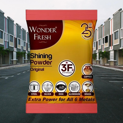 shivay Wonder Fresh Shining Powder Metal Cleaner@5007 Dishwashing Detergent(200 g)
