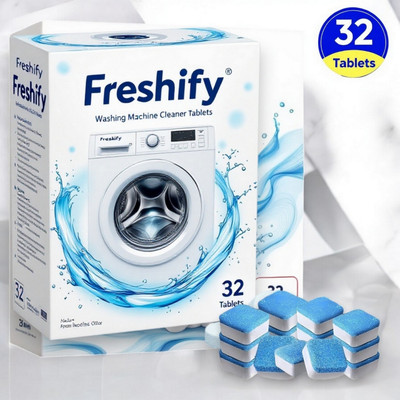 DrumWashing 32 PS Washing Machine Drum wash Cleaning Tablets | Magic Clean BAL Dishwashing Detergent(32 Tablet)