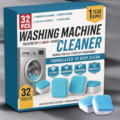 QuickRinse Super Saver 32 DeepClean Detergent Tablets Gentle on Machine Dishwashing Detergent(32 Tablet)