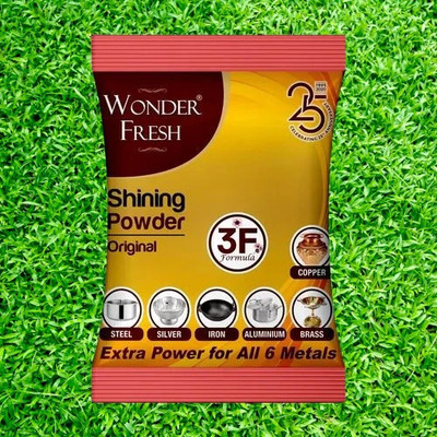 shivay Wonder Fresh Shining Powder Metal Cleaner@5012 Dishwashing Detergent(200 g)