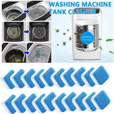 GOLDINKS 20 Tablet Washing Machine Cleaning Front & Top Load Drum Stain Descaler Tablet Dishwashing Detergent(20 Tablet)