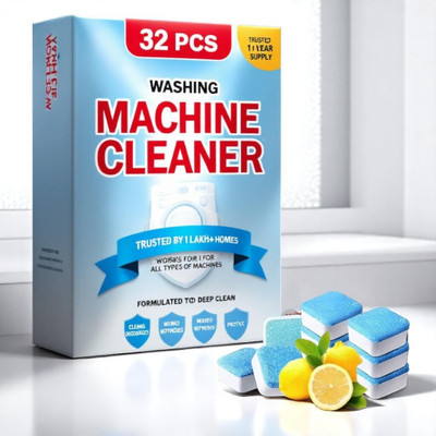 WashingDrum Advancedfp Washing Machine Drum Cleaner Tablet Dishwashing Detergent(32 Tablet)