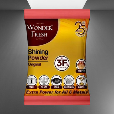 shivay Wonder Fresh Shining Powder Metal Cleaner@5013 Dishwashing Detergent(200 g)