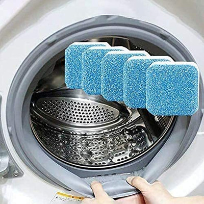 thriftkart Washing Machine Deep Cleaner Tablets For All Front & Top Load Machine- Set of 12 Dishwashing Detergent(12 Tablet)