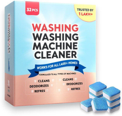 Cameron 32Pis High Quality Washing Machine Deep Cleaner SafeClean Dishwashing Detergent(32 Tablet)