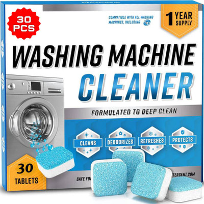 ROLLSTAR High Quality Washing Machine Deep Cleaner for Front and Top Dishwashing Detergent(30 Tablet)