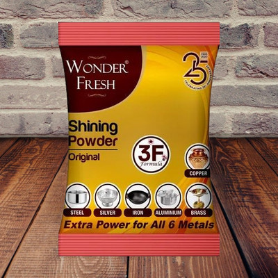 shivay Wonder Fresh Shining powder Metal Cleaner @ 5014 Dishwashing Detergent(200 g)
