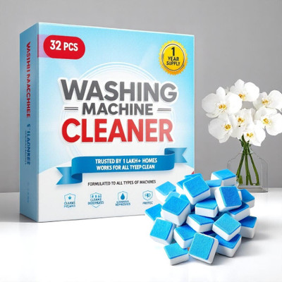 WashingDrum Sparklebd Washing Machine Drum Cleaner Tablet Dishwashing Detergent(32 Tablet)