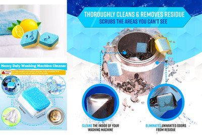 crockdile FreshRevive: Renew Your Washer's Freshness Dishwashing Detergent(10 Tablet)