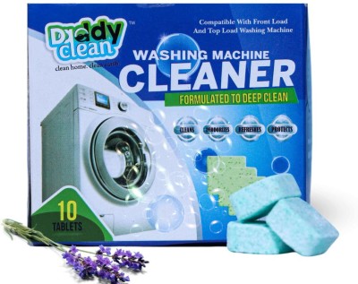 DaddyClean Washing Machine Easy to use Cleaner Tablet | Deep Clean for Top and Front Load Dishwashing Detergent(10 Tablet)