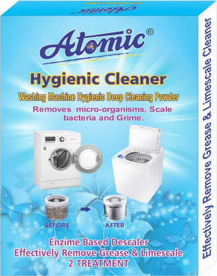 ATOMIC Best Washing Machine Descale Powder for Drum/Tub Cleaning Dishwashing Detergent(300 g)