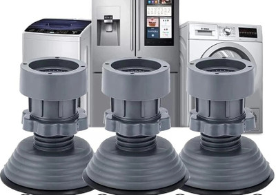 Vibrant Air Cooler, Refrigerator, Washing Machine, Water Cooler Material Rubber, Plated, Silver Plated, Steel(7.5 cm x 10.5 cm)