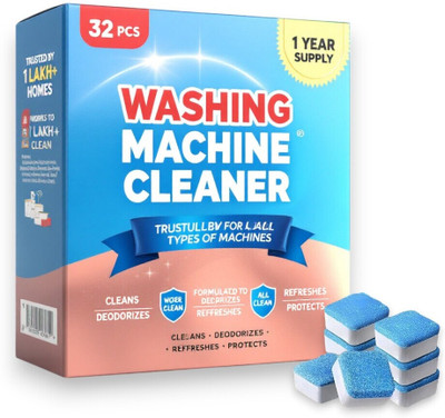 Cameron Front Load 32Pis High Quality Washing Machine Deep Cleaner Dishwashing Detergent(32 Tablet)