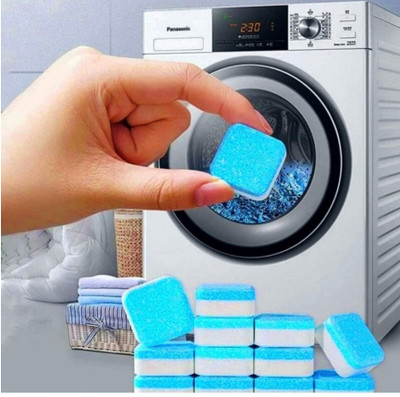 SnowShell Lavender Fragrance Washing Machine Cleaner Tablet, Deep Cleaning Tablet Zx354 Dishwashing Detergent(200 g)