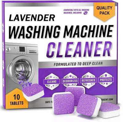 PWSA 12Pcs Washing Machine Deep Cleaner for Front and Top LoadDishwashing Detergent Dishwashing Detergent(12 Tablet)