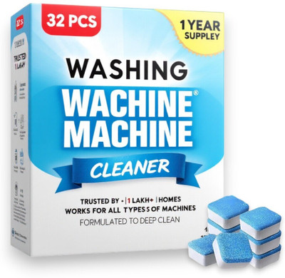 Cameron 32Pis High Quality Washing Machine Deep Cleaner Zyme Dishwashing Detergent(32 Tablet)