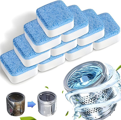 NEHIK ENTERPRISE 10 Pcs Washing Machine Deep Cleaner Tablet for Washing machines Dishwashing Detergent(10 Tablet)