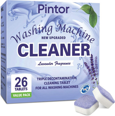Pintor Lavender Fragrance Washing Machine Cleaner Tablet(pack of 26) Dishwashing Detergent(26 Tablet)