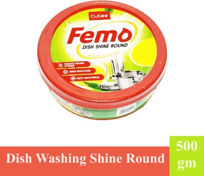 Cutee Femo Dish Washing Shine Round Dishwashing Detergent(500 g)