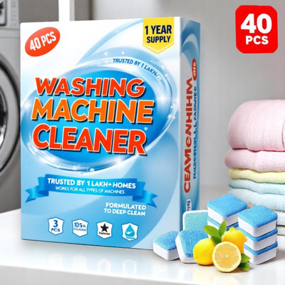 Cameron Washing Machine Drum Cleaner Tablet Ocean Dishwashing Detergent(40 Tablet)