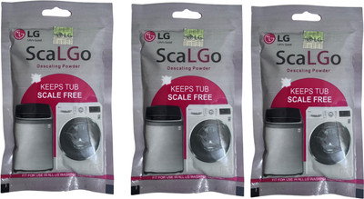 LG ScaLGo Descaler Powder for Washing Machine Drum and Tub Cleaner Dishwashing Detergent(300 g)