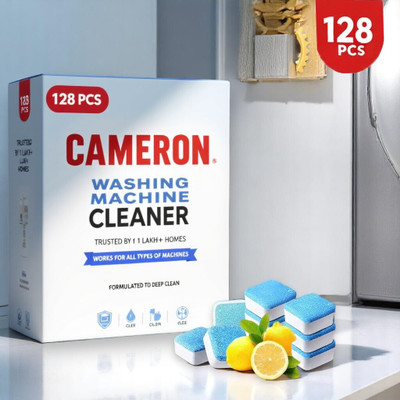 Cameron Washing Machine Deep Drum Cleaner Tablet Boost Dishwashing Detergent(128 Tablet)