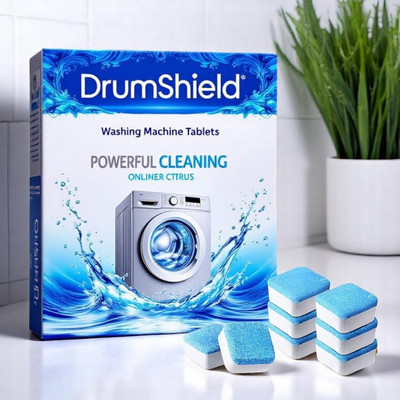 DrumWash 32 Pcs Washing Machine Drum wash Cleaning Tablets | Magic Clean AHY Dishwashing Detergent(32 Tablet)
