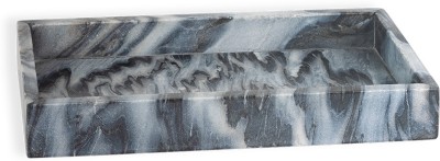 FILLDGAP ASH GREY MARBLE TRAY Marble Bathroom Set(Pack of 1)