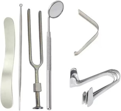 clark Surgical Instruments Kit Surgical Instruments Set of 6 Ent Instruments Dressing Forceps
