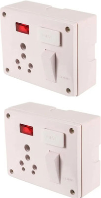 PM Cona WAWA Combine 6/16A with Box Fuse & Indicator (Model 9241) – Pack of 2 Distribution Board