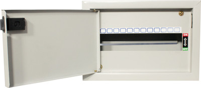Influxx Db Spn 12 Way Mcb & Rccb Double Door With Dust and Rust Protection Distribution Board