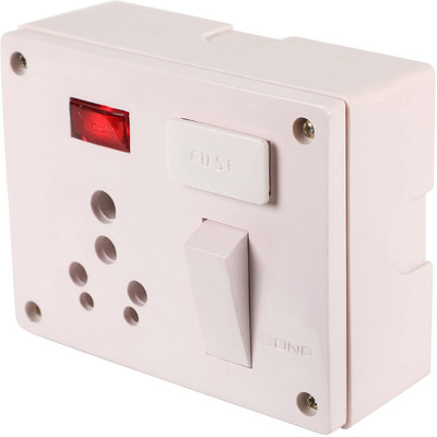 PM Cona WAWA Combine 6/16A with Box Fuse & Indicator (Model 9241) – Pack of 2 Distribution Board