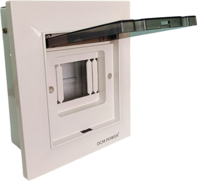 DCM POWER 4 Way MCB Box Distribution Board