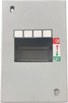 STEEL MARK ENTERPRISES SPN 4 WAY SINGLE DOOR D.B Distribution Board