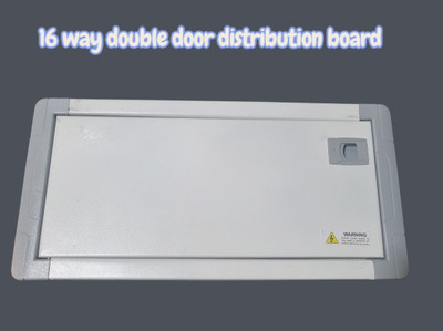 Amp exchange 16 way distribution board/16 way mcb box/6 WAY DOUBLE Door MCB BOX Distribution Board