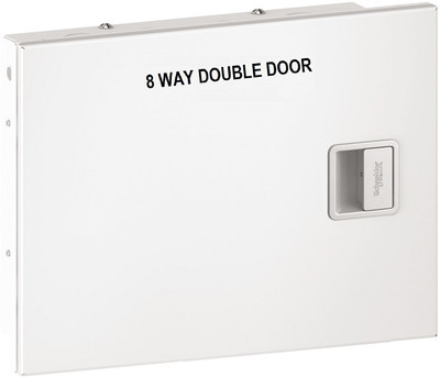 Schneider Electric EASY9 8 WAY DOUBLE DOOR Distribution Board