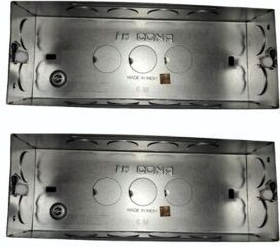 PM Cona Metal Concealed 6M Box (6606), PACK OF 2, Distribution Board