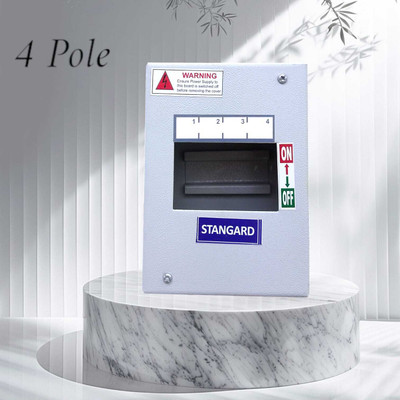 Stangard 4 Pole Box Distribution Board