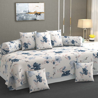 ZCI Cotton Abstract Diwan Set(Multicolor)