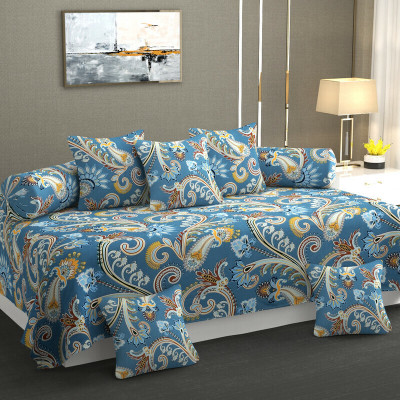 CHHILAKIYA Cotton Abstract Diwan Set(Multicolor)
