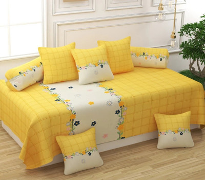 CHHILAKIYA Cotton Abstract Diwan Set(Multicolor)