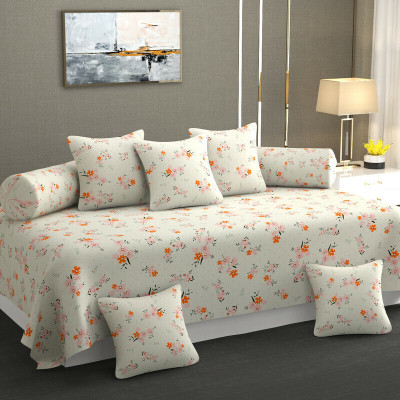 CHHILAKIYA Cotton Abstract Diwan Set(Multicolor)