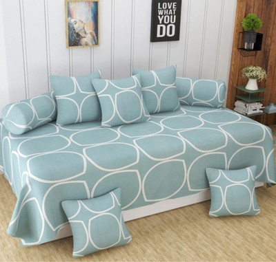 Newigi Polycotton Abstract Diwan Set(Grey)