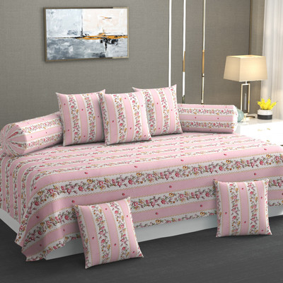 ZCI Cotton Abstract Diwan Set(Multicolor)