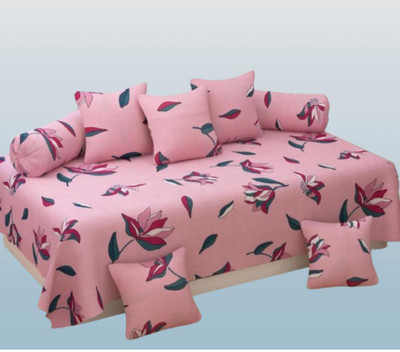 MAHADEV CREATION Cotton Floral Diwan Set(Multicolor)